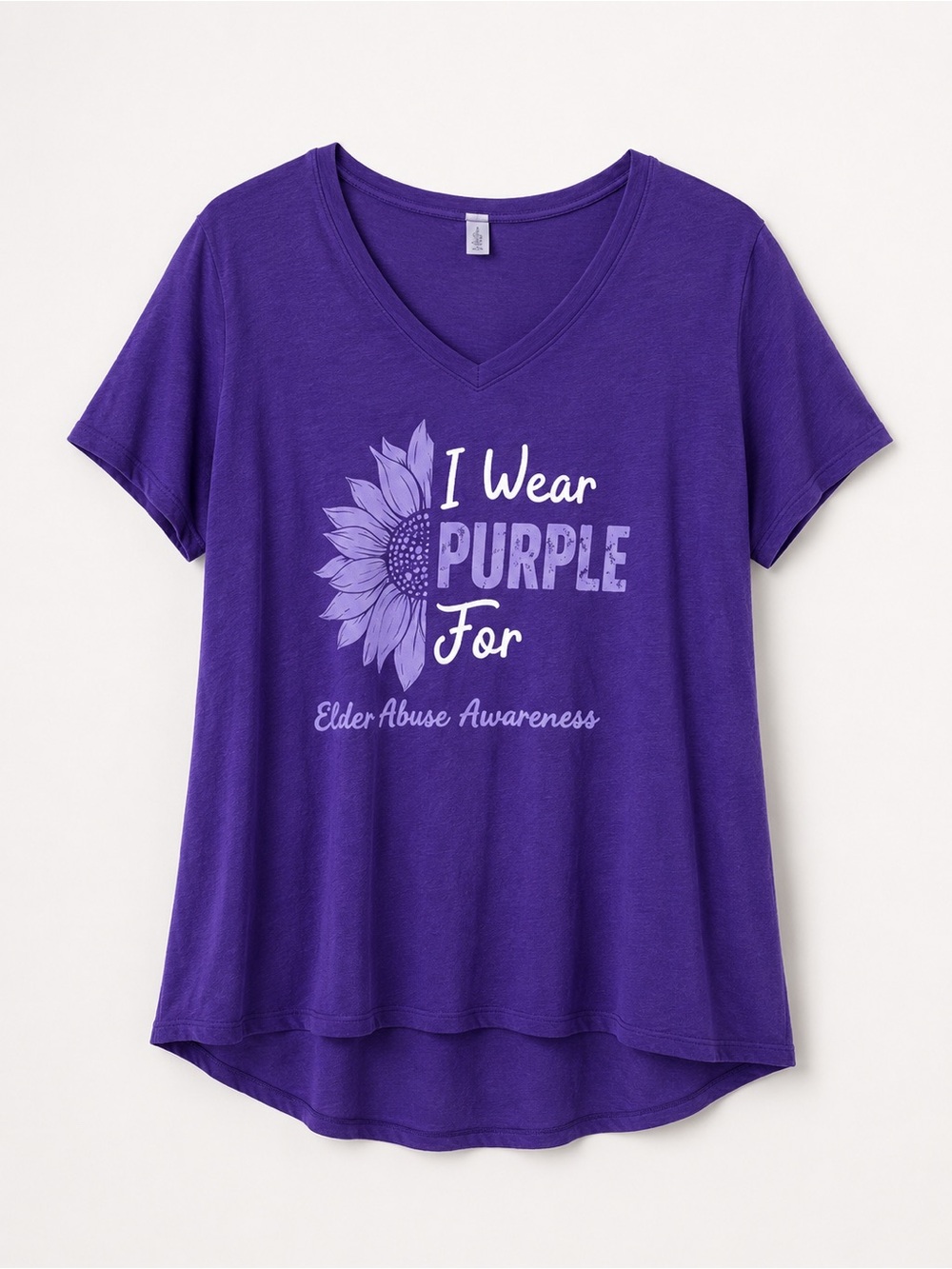 Purple Women's Elder Awareness T-Shirt XL